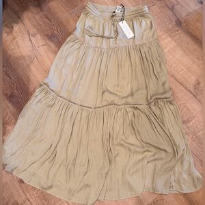 Rachel Zoe tiered maxi skirt